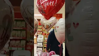 Valentines balloons