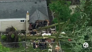 Tornado kills toddler in Livonia, mother in critical condition after tree crushes home
