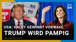 Sieg für US-Republikanerin Haley im Vorwahl-Duell gegen Trump in Washington