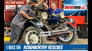 Roadworthy Rescues "Motor City Model A" with Vice Grip Garage - Behind the scenes!