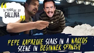 Pepe Rapazote Stars in a Narcos Scene in Beginner Spanish | The Zoo