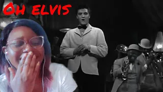 Reacting To Elvis Presley/TROUBLE _ 1958 original complete movie scene REACTION