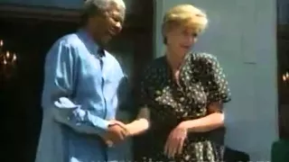 Princess Diana meets Nelson Mandela!