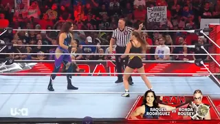 Ronda Rousey vs. Raquel Rodriguez - WWE Raw June 26 2023 WWE Raw 6/26/23