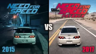 Need For Speed (2015) vs Need For Speed Payback (2017) | Graphics, Customization, Sounds and More!