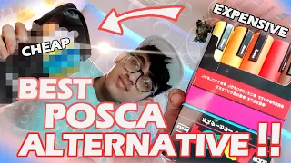 WHAT ARE THE BEST ALTERNATIVES OF POSCAS || OHUHU & BRUSTRO MARKERS REVIEW