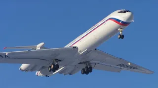 3 января 1963 года  Состоялся первый полет самолета Ил-62 в СССР.