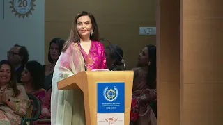 Our Founder & Chairperson Mrs Nita Ambani addresses the Graduating Class of 2023