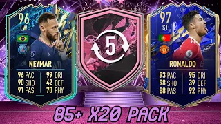 12 SPECIALS! 85+ X20 SUMMER SWAPS PACK OPENED FOR FUTTIES! - FIFA 22