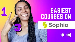 Easiest Courses on Sophia