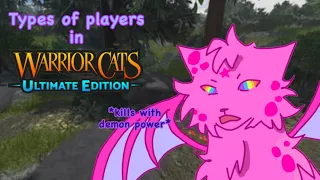 Types of Players in WCUE! | Warrior Cats Ultimate Edition |