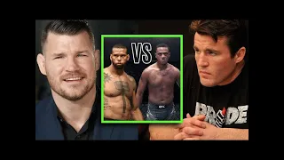 Chael Sonnen and Michael Bisping ABOUT Thiago santos vs Jamahal hill