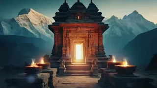 Gateway to the Interior – Mountain Temple Dreamscape for Deep Focus and Higher Awareness
