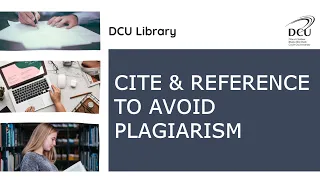 Cite & reference to avoid plagiarism