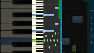 Дима Билан - Не Молчи - Как играть на пианино #shorts #pianotutorial #synthesia