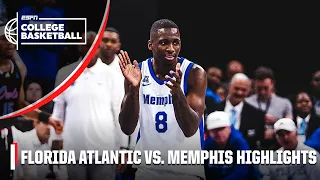 Florida Atlantic vs. Memphis | Full Game Highlights | ESPN College Basketball