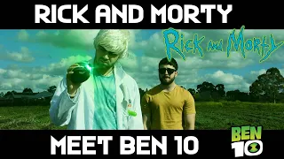 Ben 10 X Rick & Morty Crossover! | Rick Steals The Omnitrix!