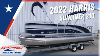 BRAND NEW 2022 Harris Sunliner 210 For Sale at MarineMax San Antonio