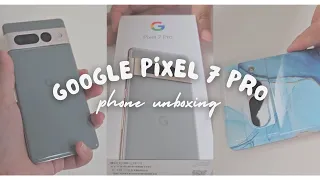 🤩 Google Pixel 7 Pro (the BEST phone!) 🤯 | unboxing, cases, & accessories