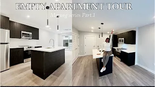 I MOVED AGAIN! MY EMPTY APARTMENT TOUR 2024 | LUXURY APARTMENT TOUR