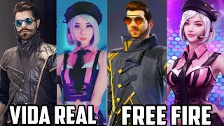 PERSONAJES DE FREE FIRE EN LA VIDA REAL | AlexPlay16