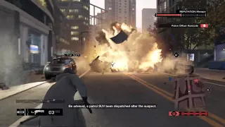 WATCH_DOGS - police chase