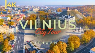 Explore the Best of Vilnius Lithuania in 4K | Virtual Tour of Vilnius