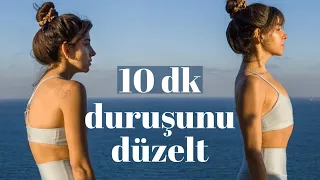 Duruşunu Düzelt ✨ 10 Dakikada Sırt Ağrılarından Kurtul | Elvin ile Yoga