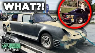 Our STRANGEST Find Ever! Rocky Aoki's Double Targa Porsche