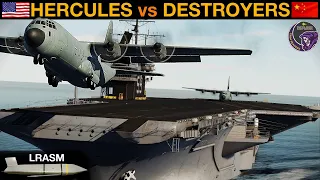 Carrier-Based C-130s With Rapid Dragon vs Chinese Destroyer Squadron (Naval Battle 124) | DCS