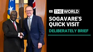 Anthony Albanese meets Solomon Islands Prime Minister Manasseh Sogavare in Canberra | The World