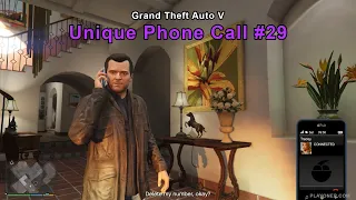 Michael calls Tracey after Did Somebody Say Yoga - Unique Phone Call #29 - GTA 5