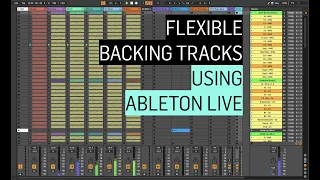 How to use Ableton for spontaneous live backing tracks