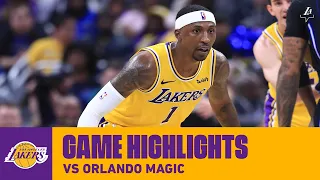 HIGHLIGHTS | Los Angeles Lakers vs. Orlando Magic