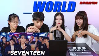 [Ready Reaction] SEVENTEEN (세븐틴) '_WORLD' M/V REACTIONㅣPREMIUM DANCE STUDIO