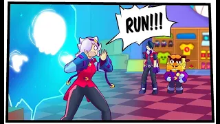 COLETTE X EDGAR SHIP PORTAL DO TEMPO   HQ COMICS ANIMATION BRAWL STARS