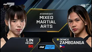 Denice Zamboanga vs. Lin Heqin | Full Fight Highlights💪🔥