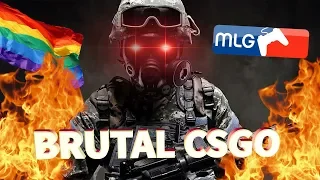 BRUTAL CSGO.EXE - МОНТАЖ CS GO