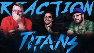 TITANS - Official Trailer - DC Universe REACTION!!