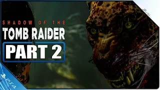 Shadow of the Tomb Raider PS4 Gameplay German Part 2 German Walkthrough Shadow of the Tomb Raider