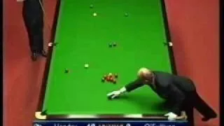 Hendry - O'Sullivan 1999 World Snooker Championship Semi-Final (4 tons) Part 1