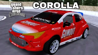 GTA SA MOD - TOYOTA COROLLA RYAN TUERCK 2020 FORMULA DRIFT