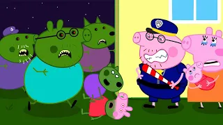 Zombie Apocalypse, Mummy Pig Turn Into Zombie 🧟‍♀️ | Peppa Pig Funny Animation