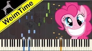 Smile Song (The Living Tombstone's Remix) - |SOLO PIANO COVER w/LYRICS| -- Synthesia HD