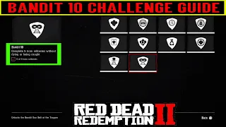 Red Dead Redemption 2 Bandit 10 Challenge Guide - Train Robberies without dying or Being Caught