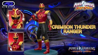 Hunter - Crimson Thunder Ranger (Ninja Storm) with Character Card