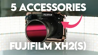5 Fujifilm XH2s Accessories You Need to Take Your Content Creation to the Next Level!