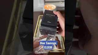 Dior Sauvage ELIXIR #perfumeunboxing #unboxing #viral #viralshorts #viralvideo #fyp #tiktok