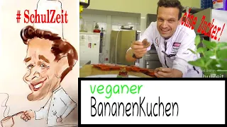 Ohne Zucker und einfach lecker  Veganer Bananenkuchen #Gesund#Schulzeit#Backen#vegan#ohneZucker