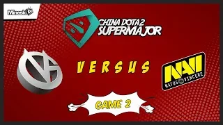 Vici.Gaming vs Na'vi | Bo3 | China Dota 2 Supermajor | Lower Bracket | Game 2